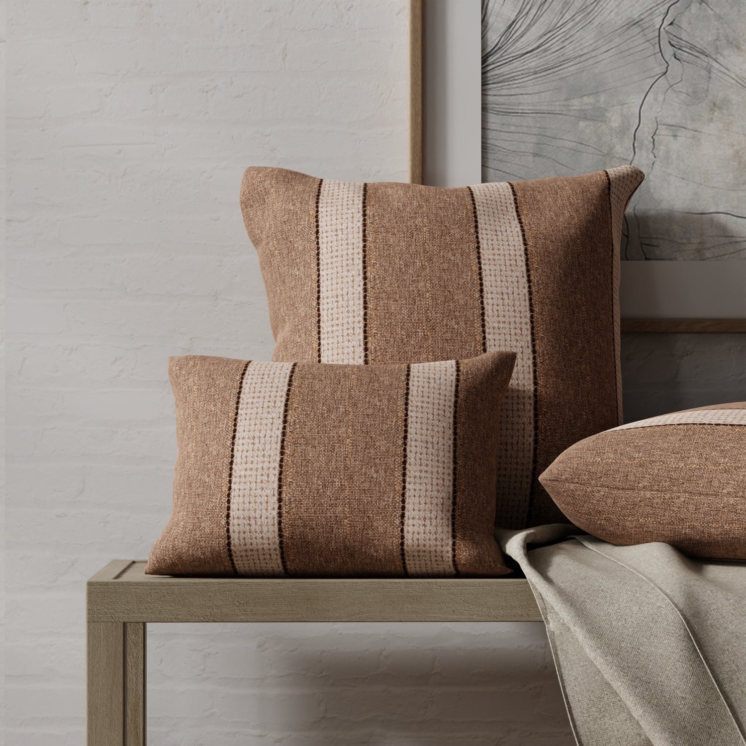 Jareth Burlap - Folio Fabrics