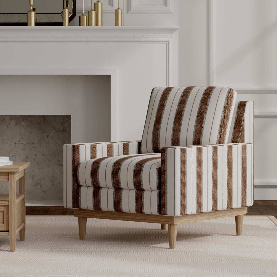 Jareth Pecan - Folio Fabrics