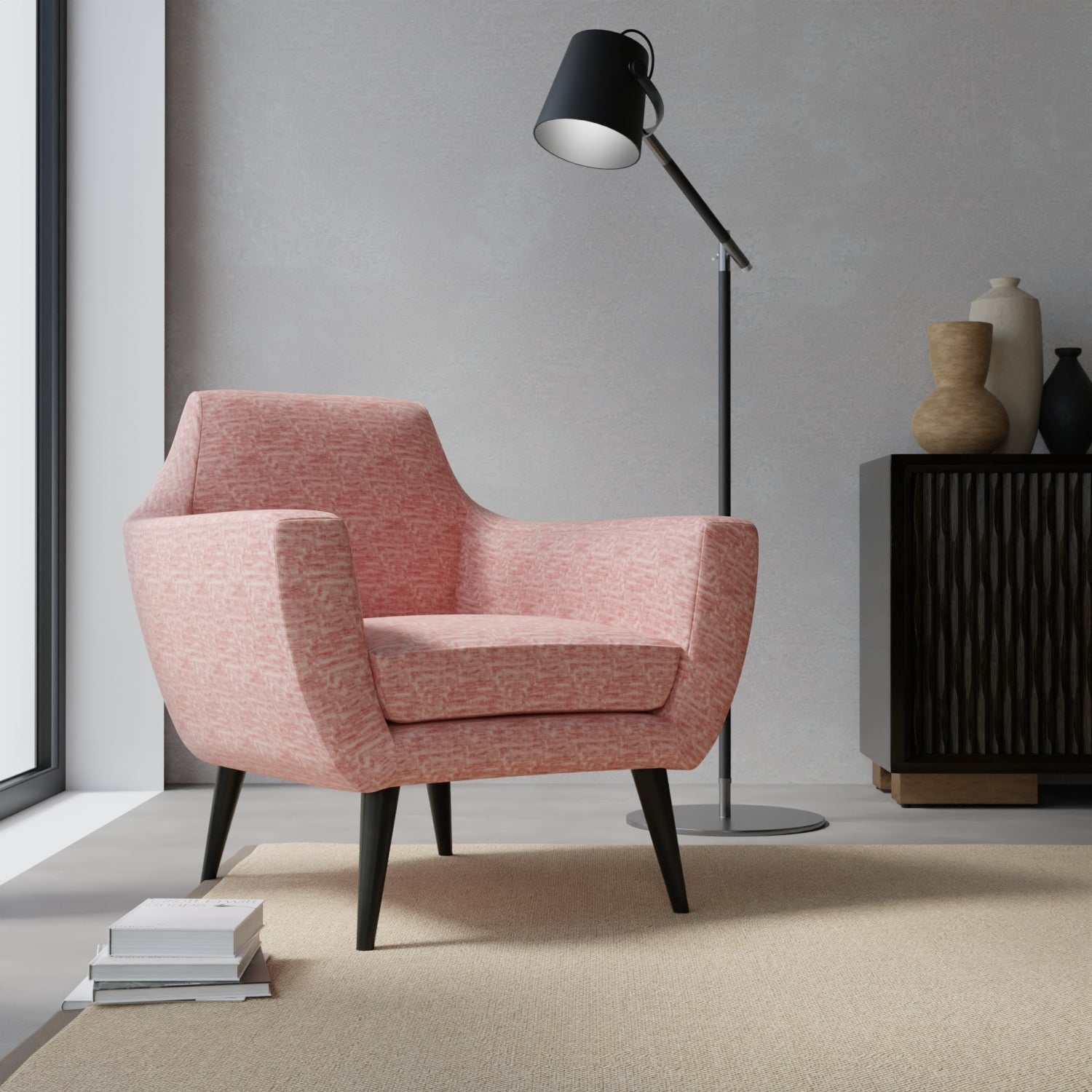Krista Dusty Rose - Folio Fabrics