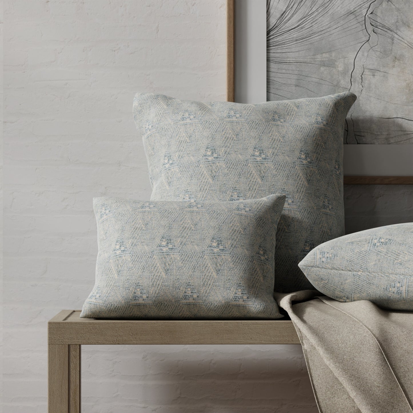 Lamar Steel Blue - Folio Fabrics
