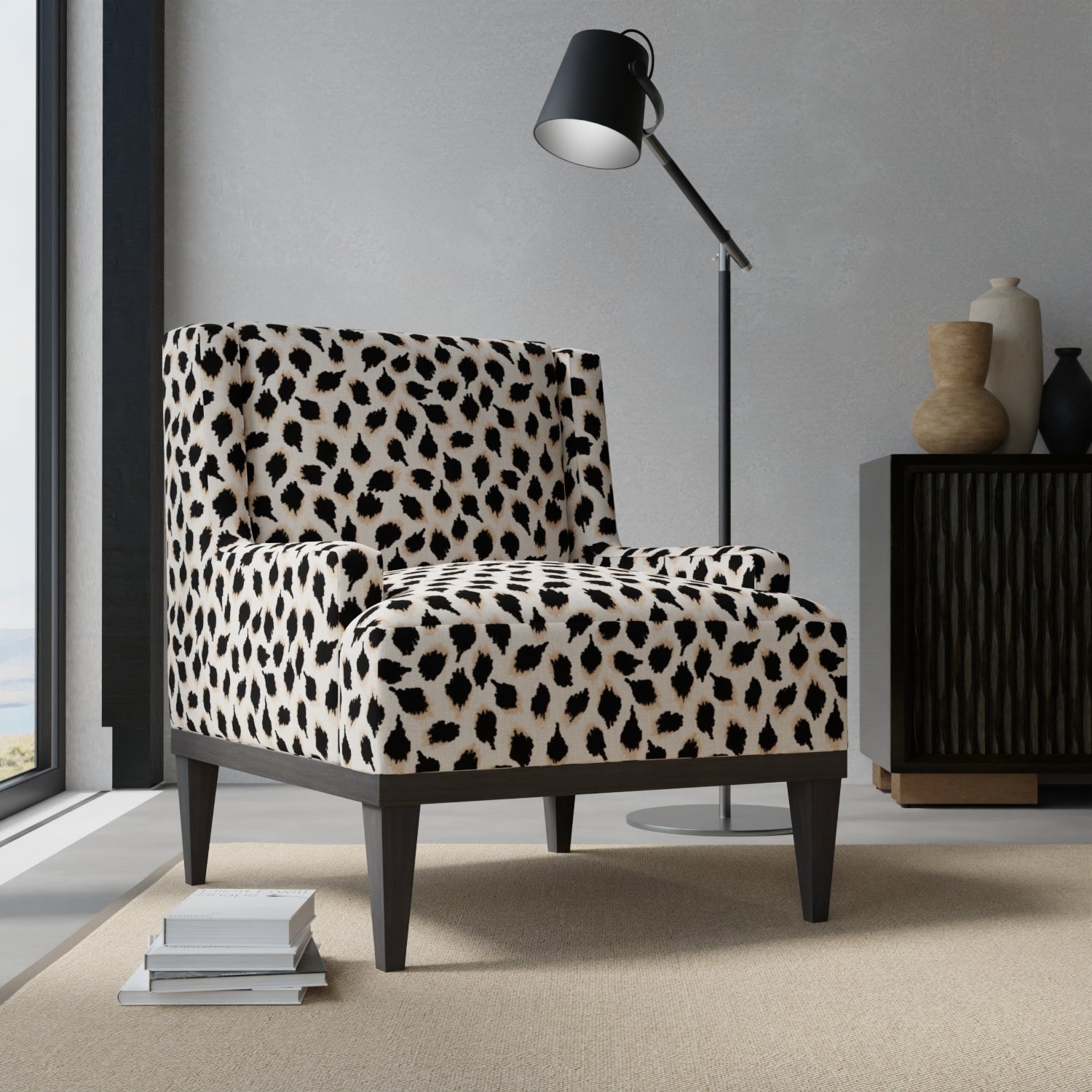 Langlade Onyx - Folio Fabrics