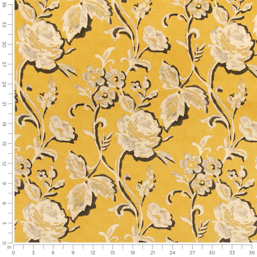 Liberty Lemon - Folio Fabrics