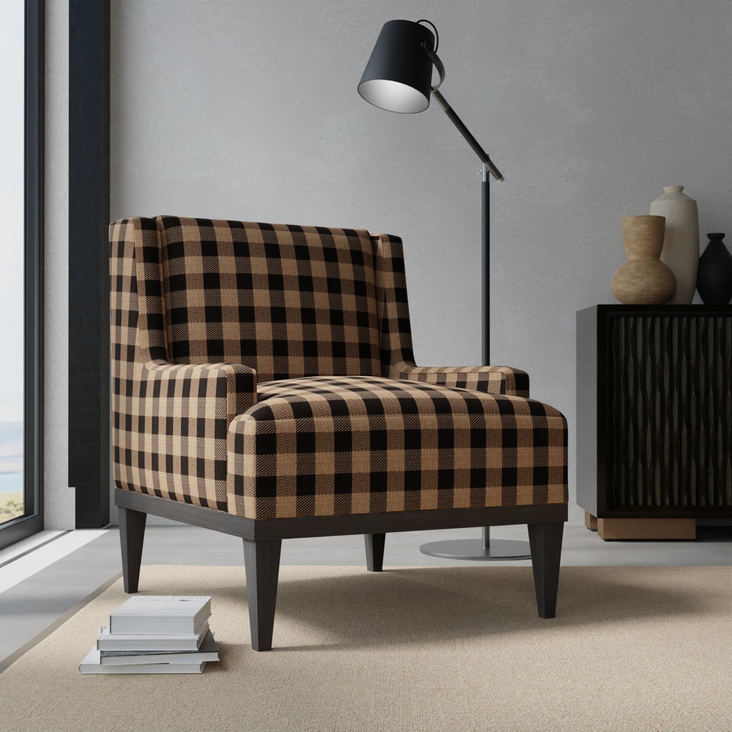Lilydale Ebony - Folio Fabrics