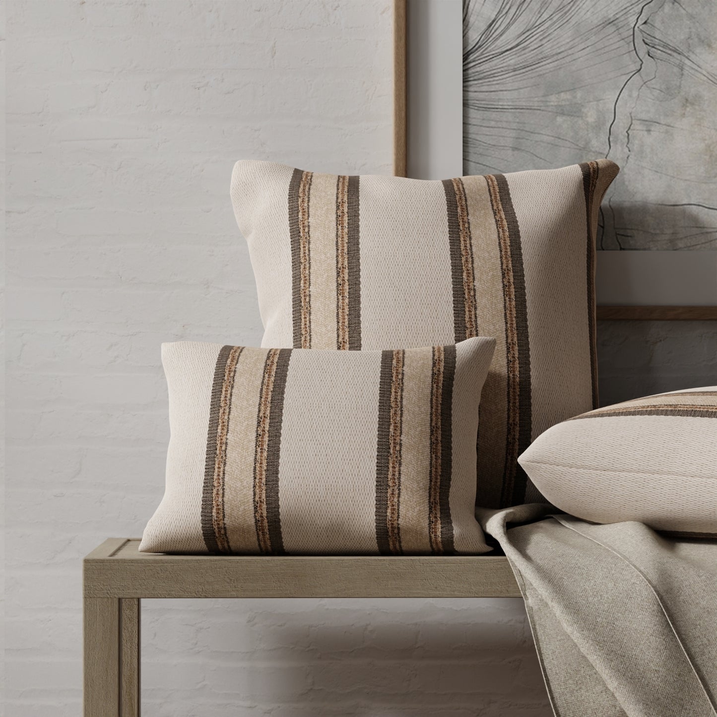 Lisbon Mushroom - Folio Fabrics