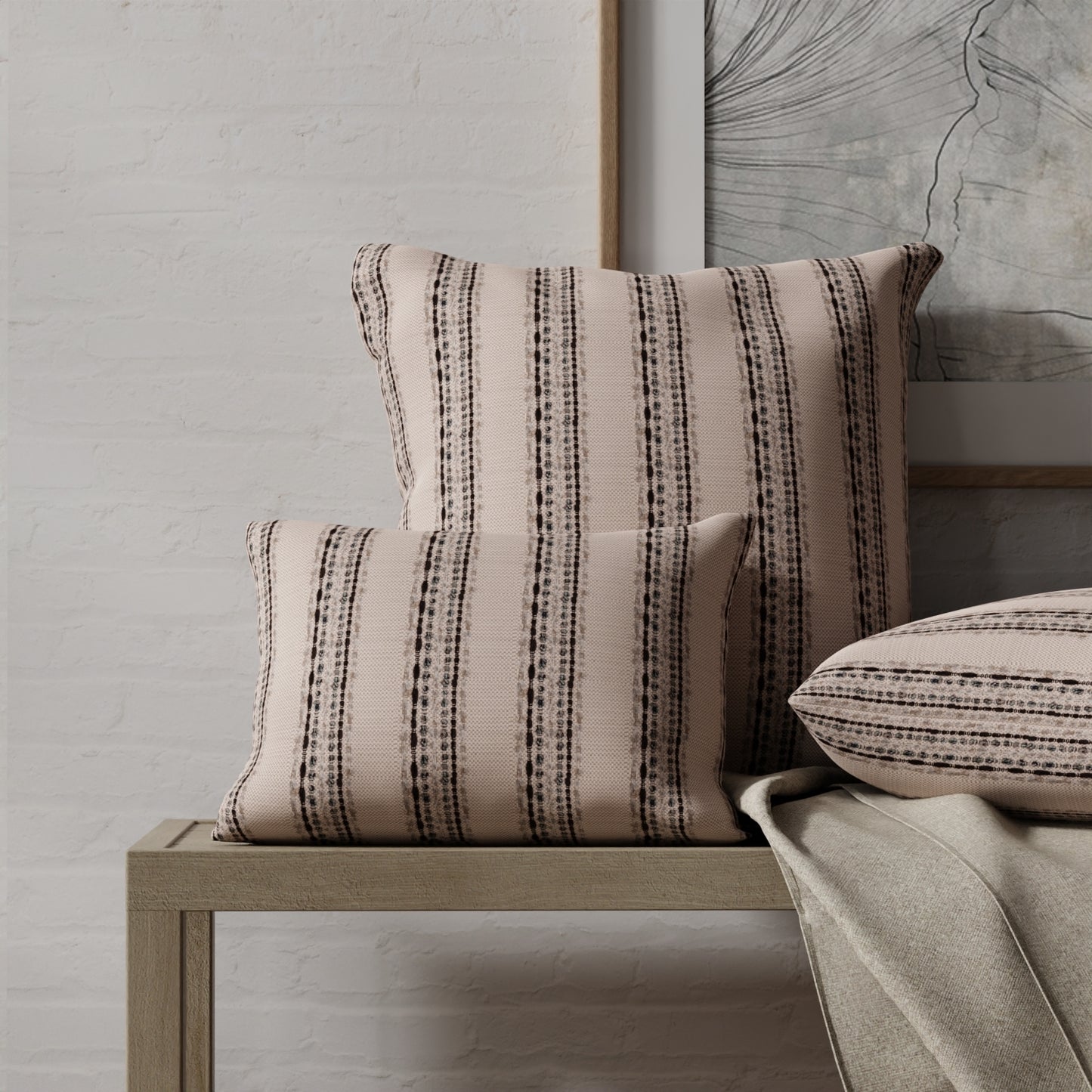 Lumi Smoke - Folio Fabrics