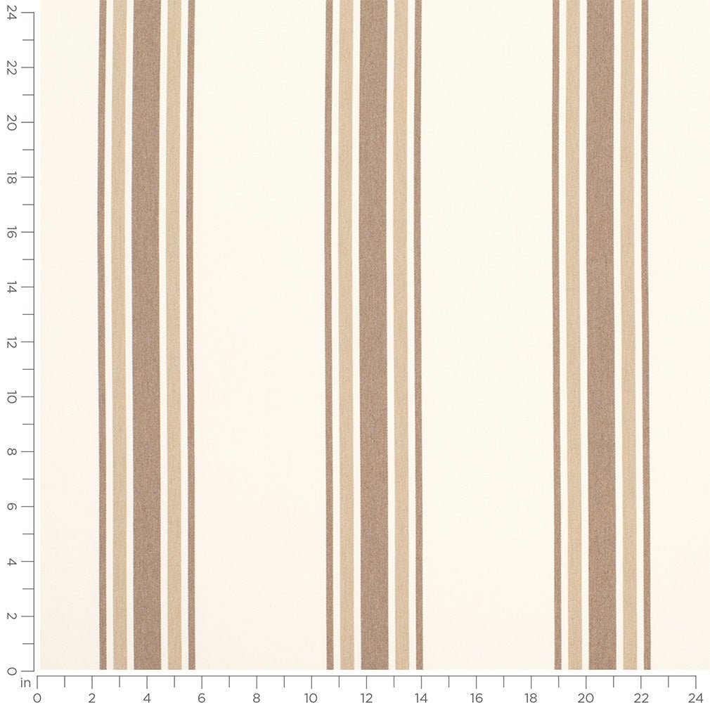 Lyman Truffle - Folio Fabrics