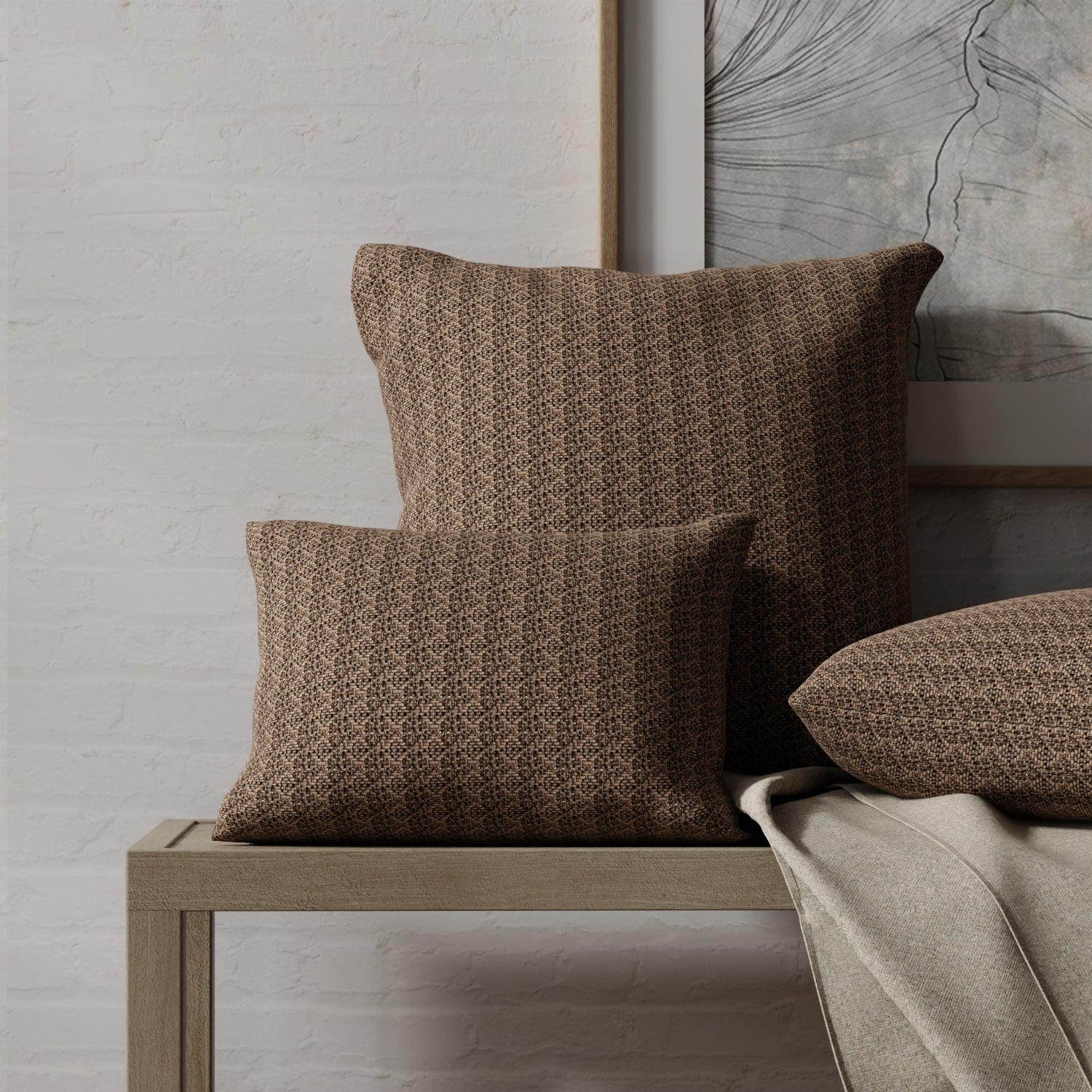 Marek Smoke - Folio Fabrics