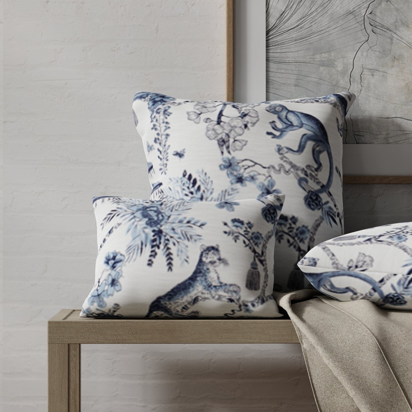 Marinette Blue - Folio Fabrics