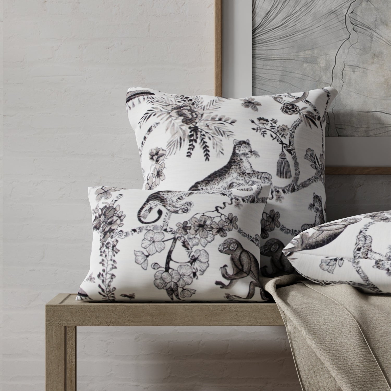 Marinette Carbon - Folio Fabrics