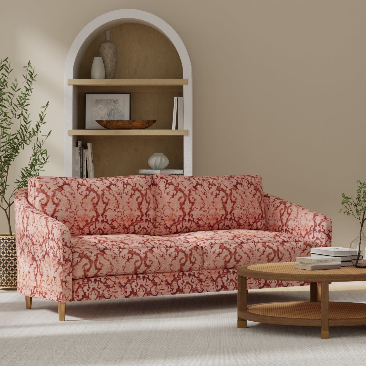 Merchant Crimson - Folio Fabrics