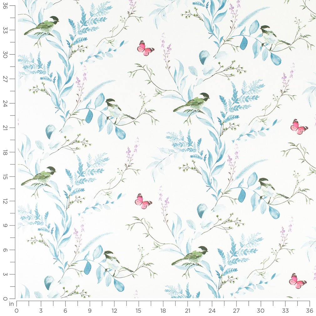 Northgate Blue - Folio Fabrics