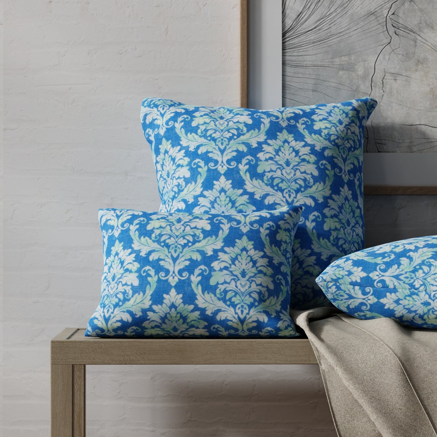 Oberlin Cobalt - Folio Fabrics