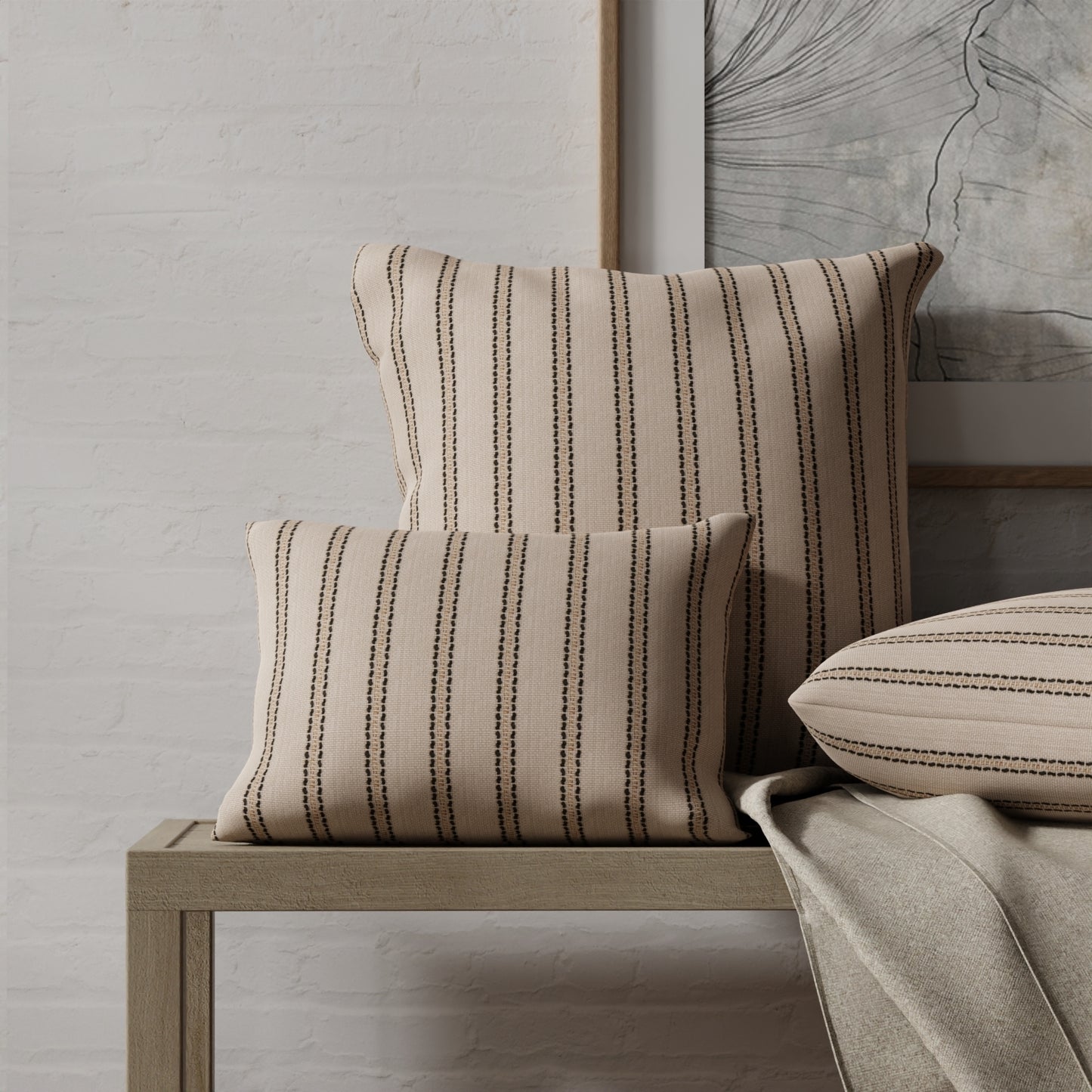 Oberon Caper - Folio Fabrics