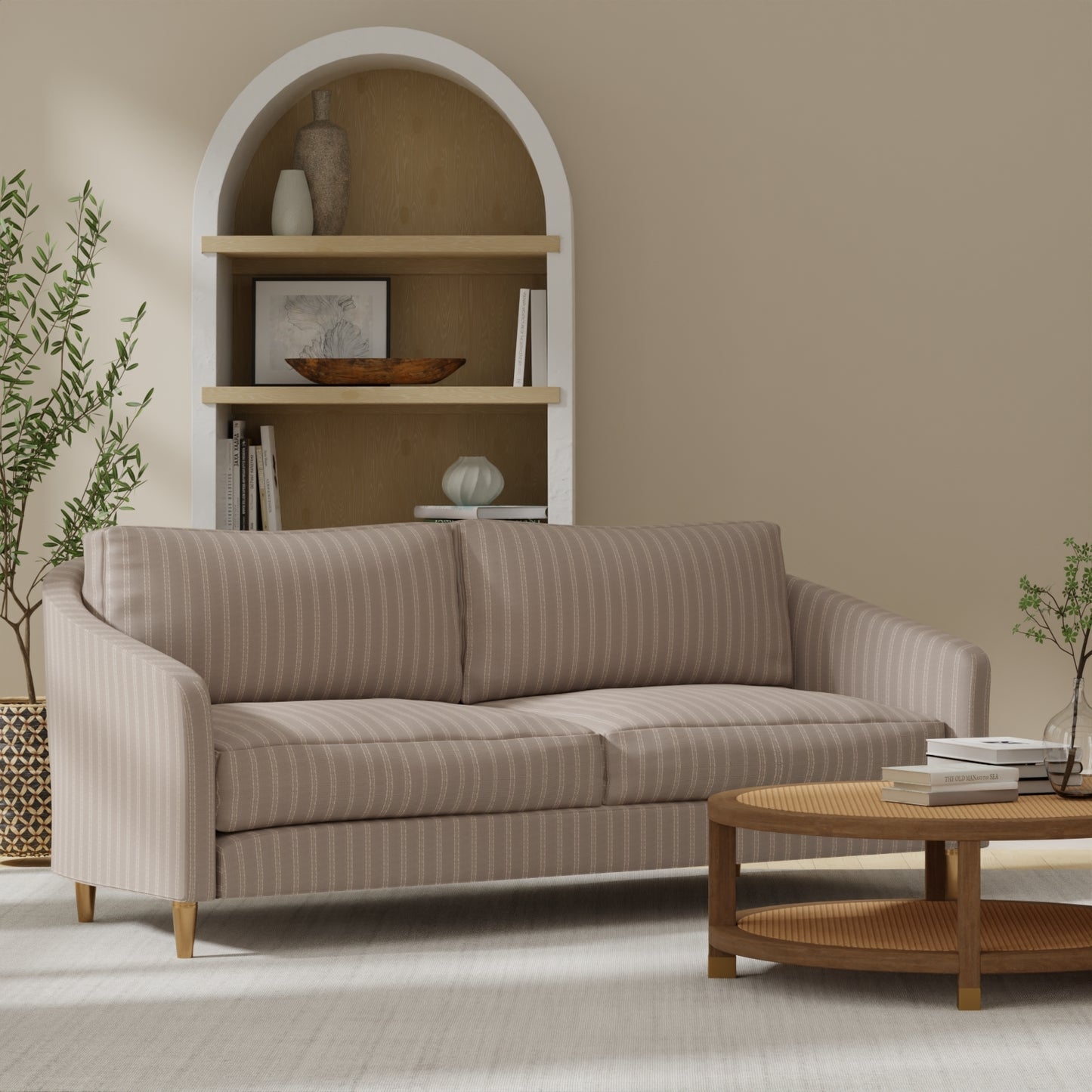 Oberon Cement - Folio Fabrics
