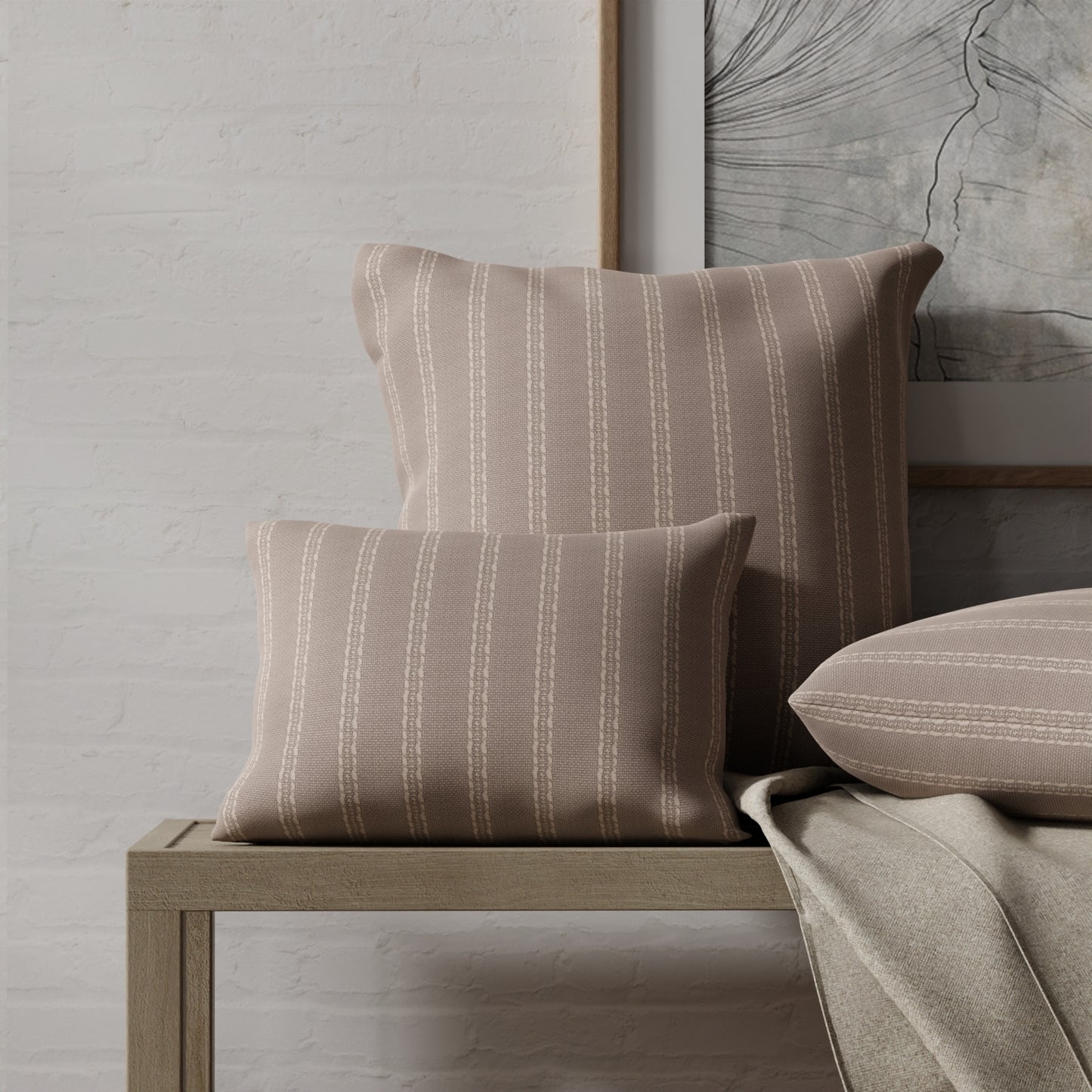 Oberon Cement - Folio Fabrics