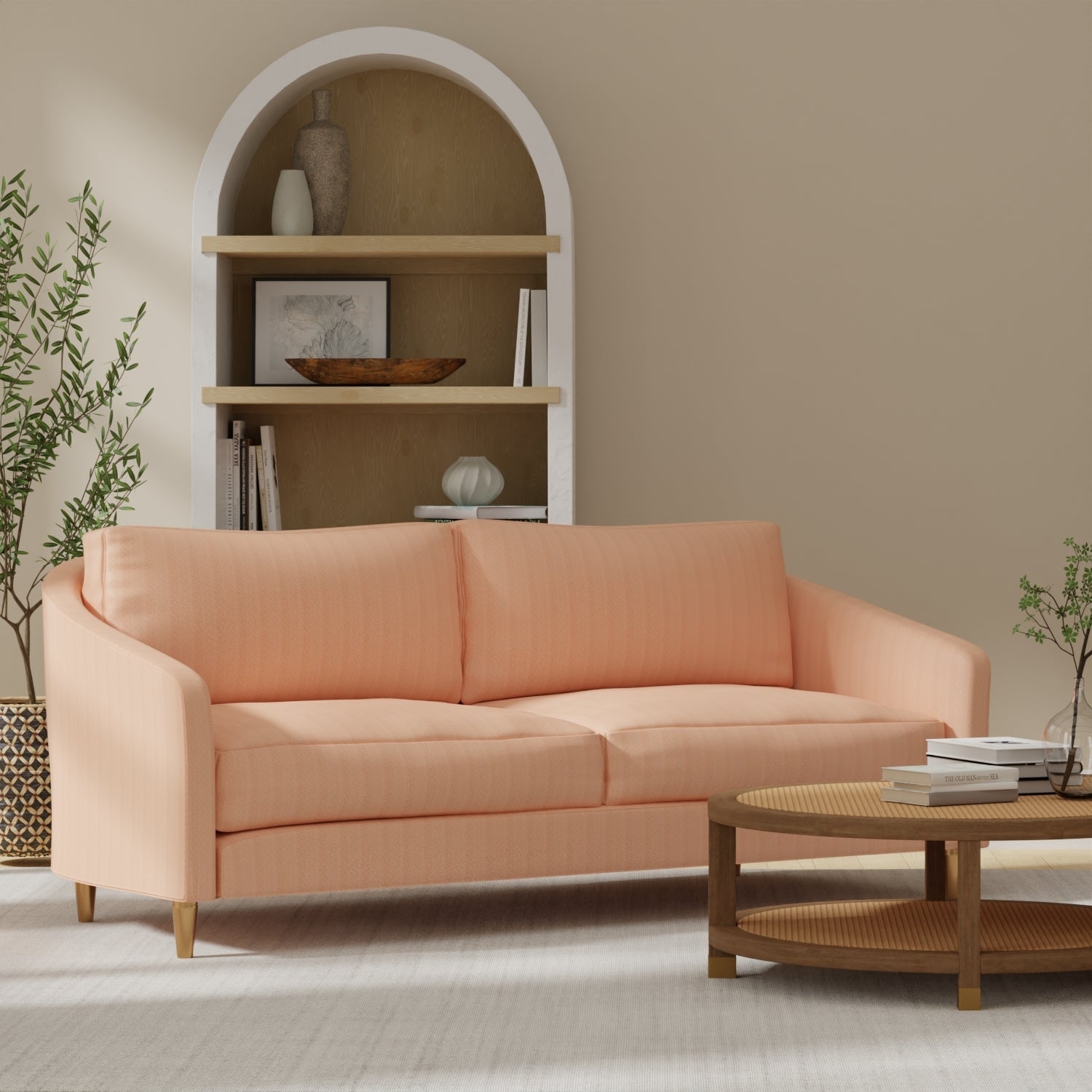 Onslow Marmalade - Folio Fabrics