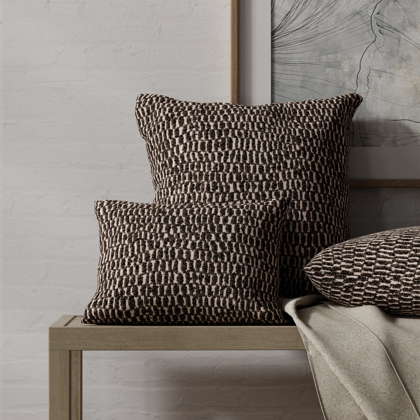 Pavel Graphite - Folio Fabrics