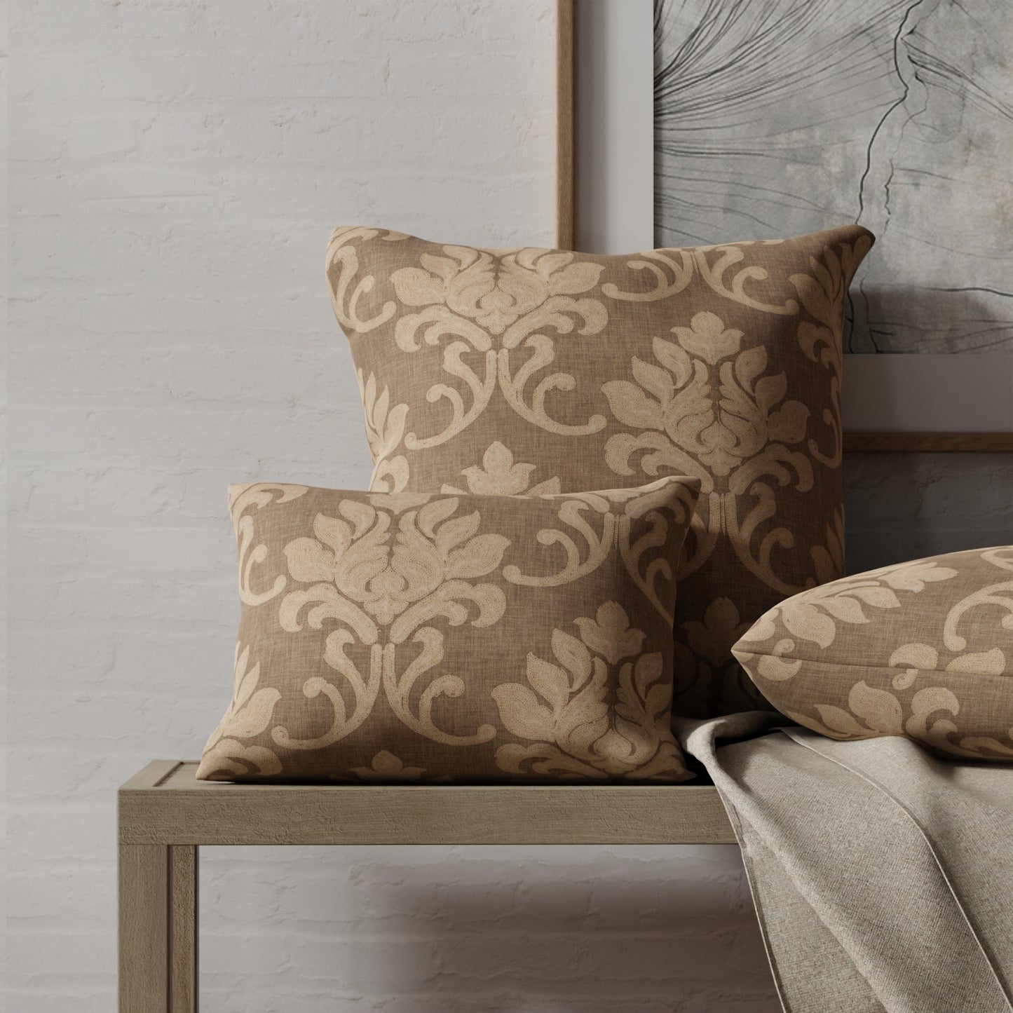 Pulaski Cocoa - Folio Fabrics