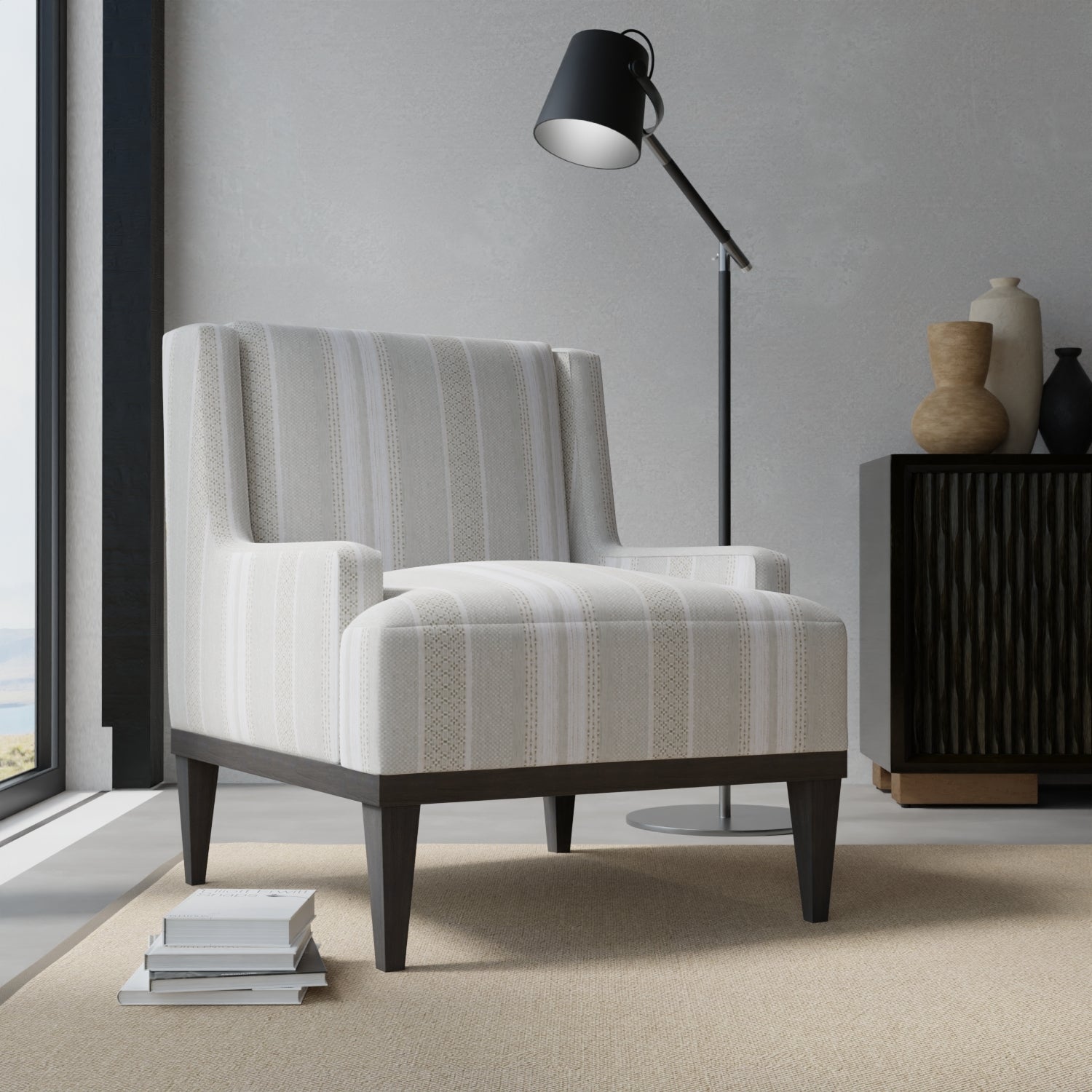 Pullman Zinc - Folio Fabrics