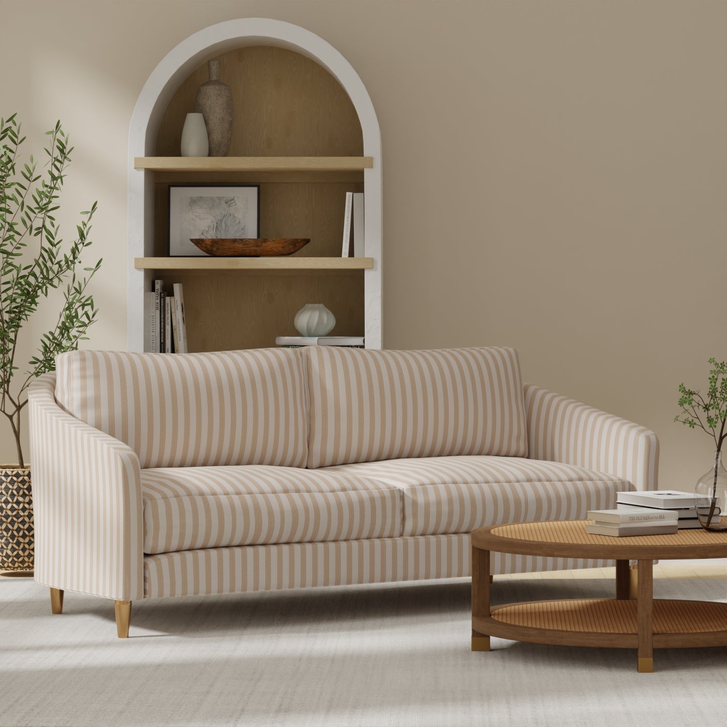 Riven Biscuit - Folio Fabrics
