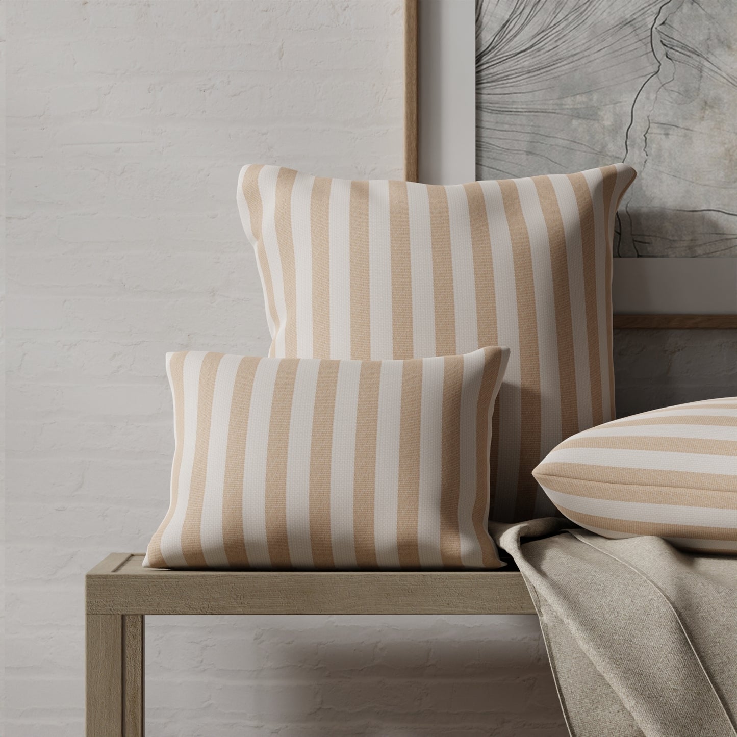 Riven Biscuit - Folio Fabrics