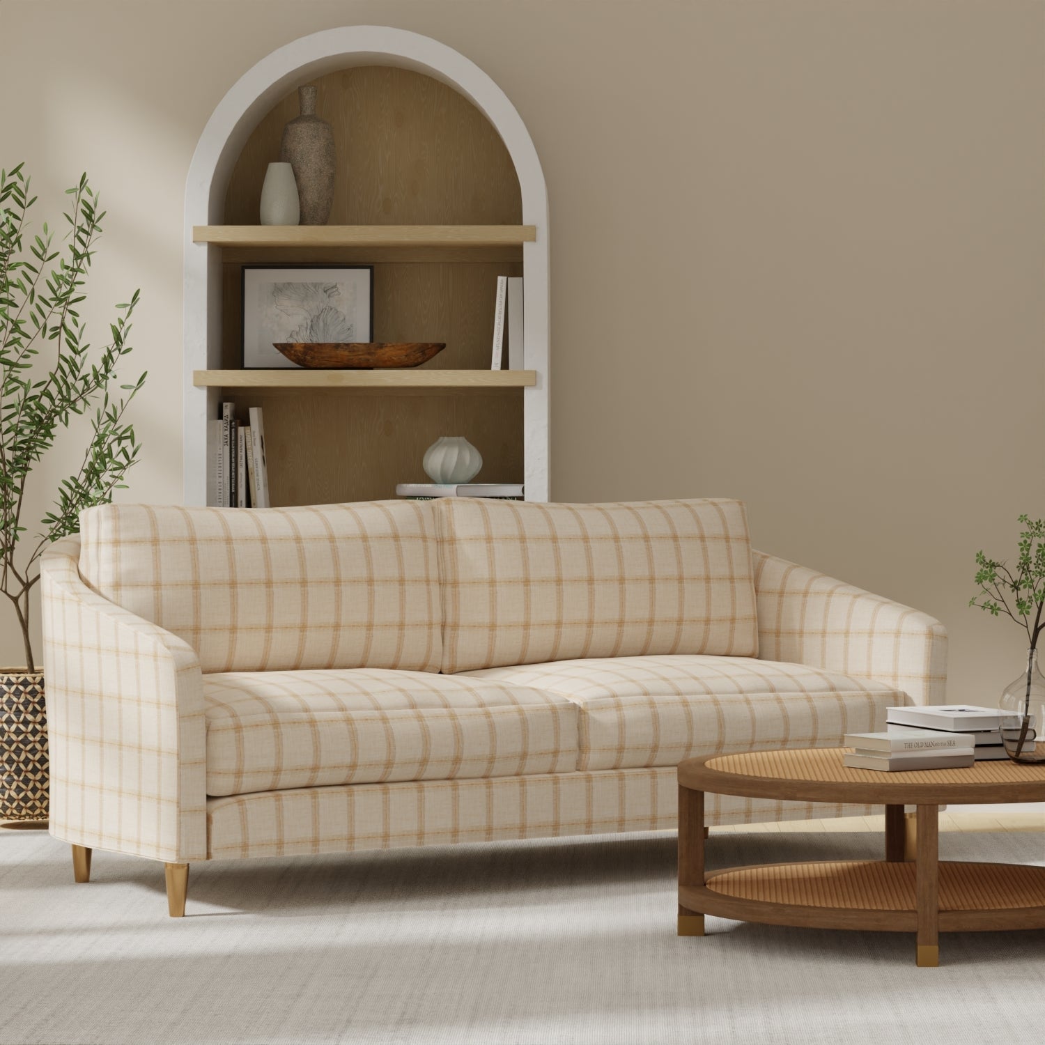 Rockdale Straw - Folio Fabrics