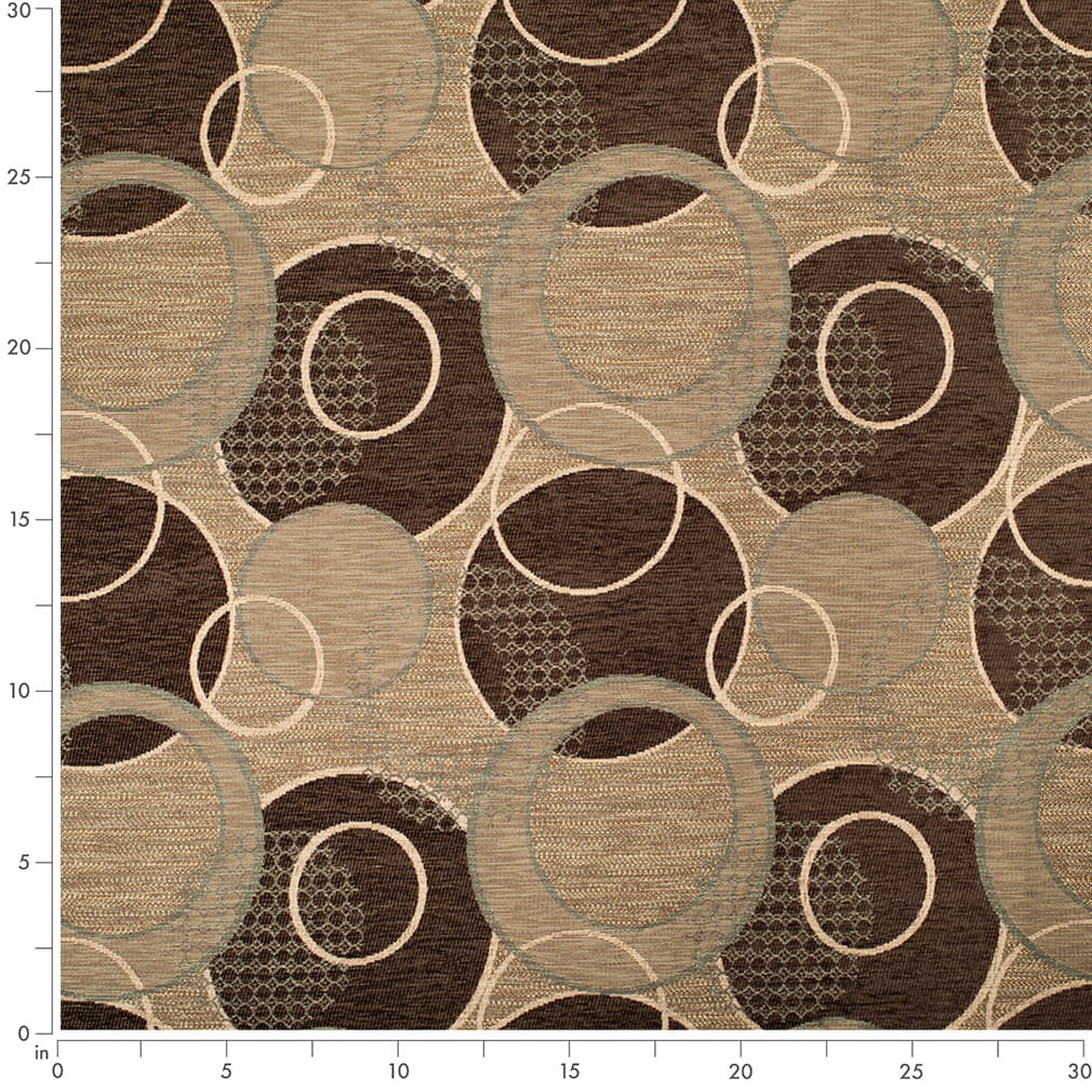 S1022 Walnut - Folio Fabrics