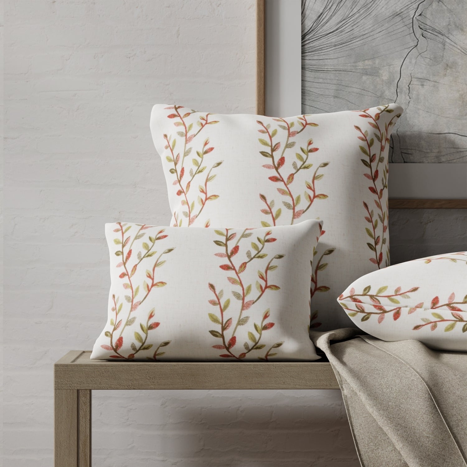 Saba Rosewood - Folio Fabrics