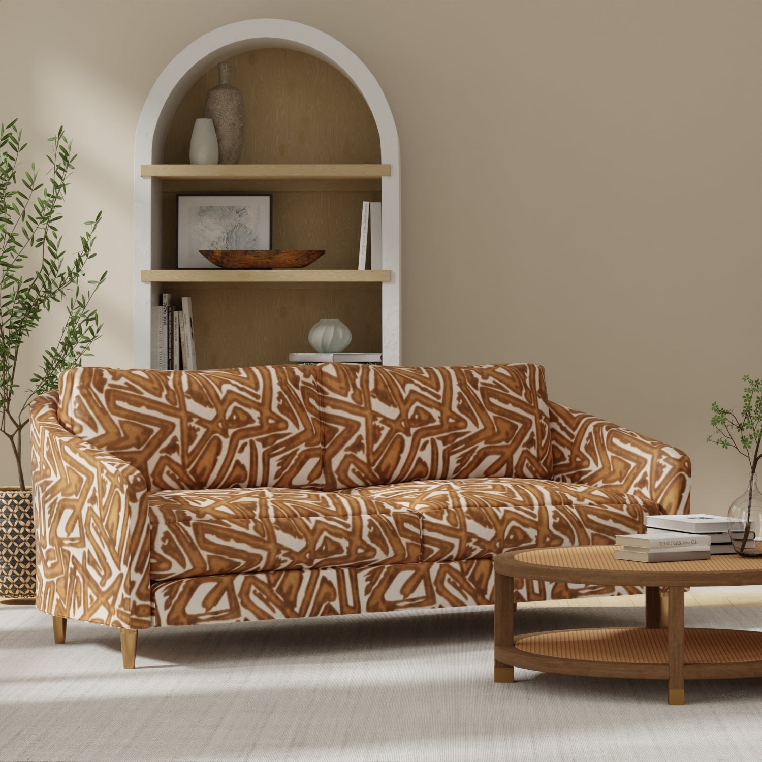 Sabine Bronze - Folio Fabrics