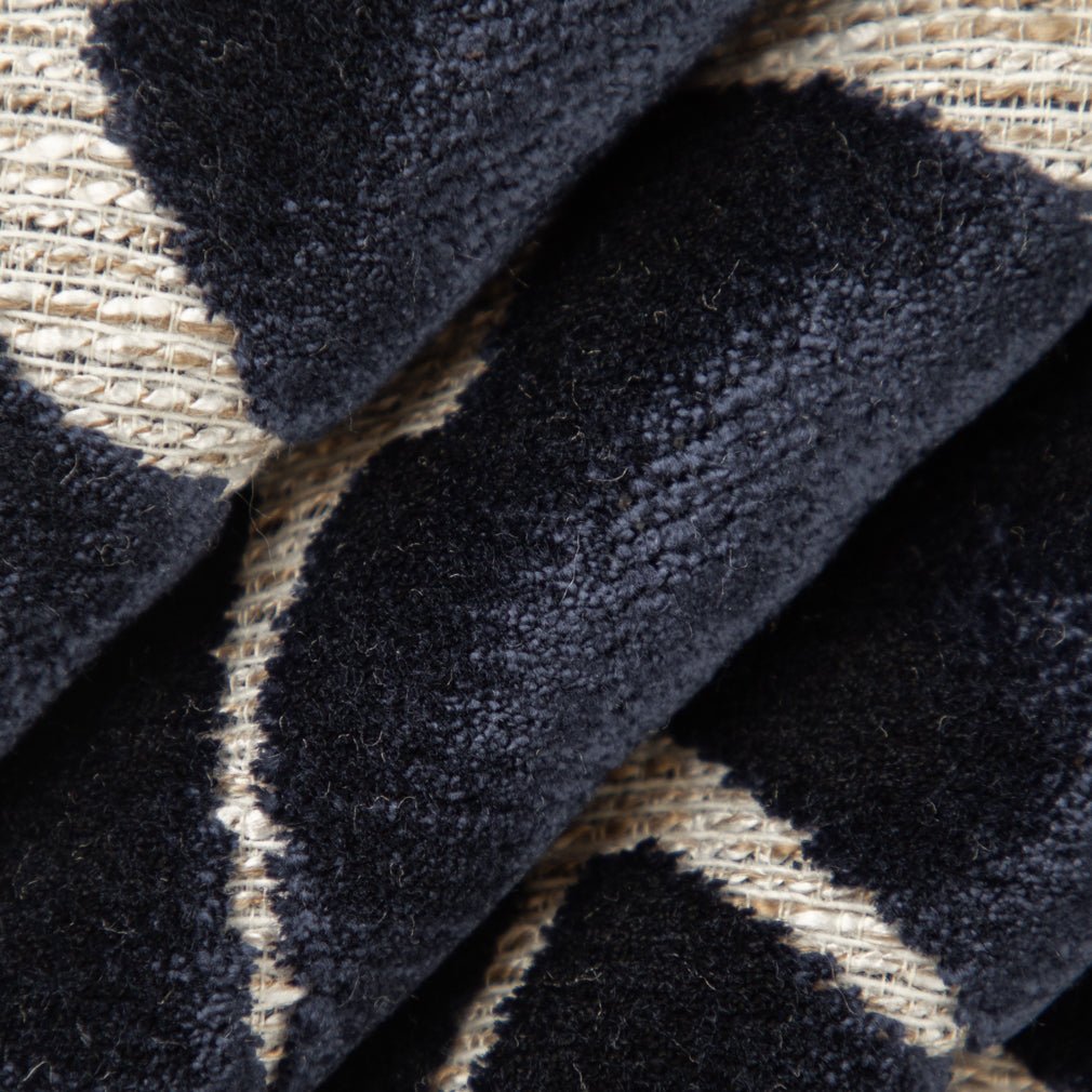 Sabine Navy - Folio Fabrics