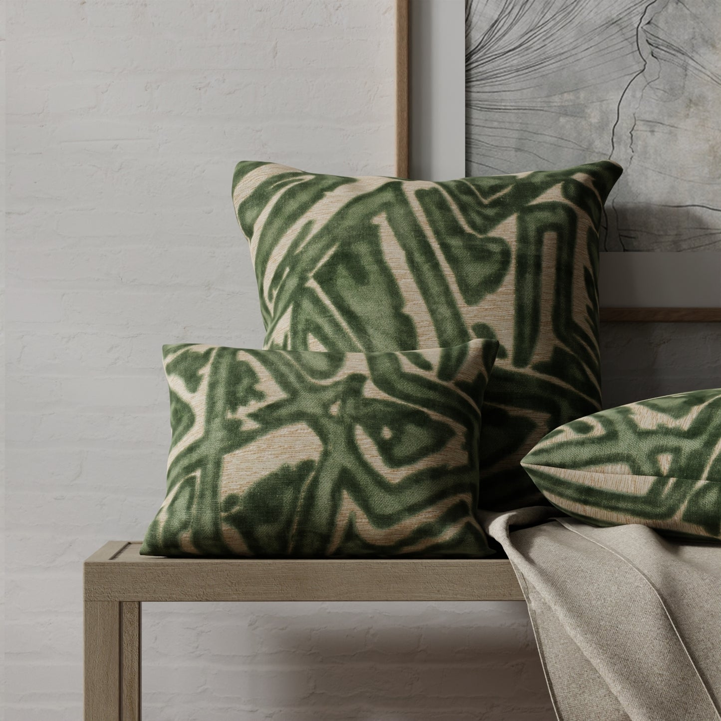 Sabine Sage - Folio Fabrics