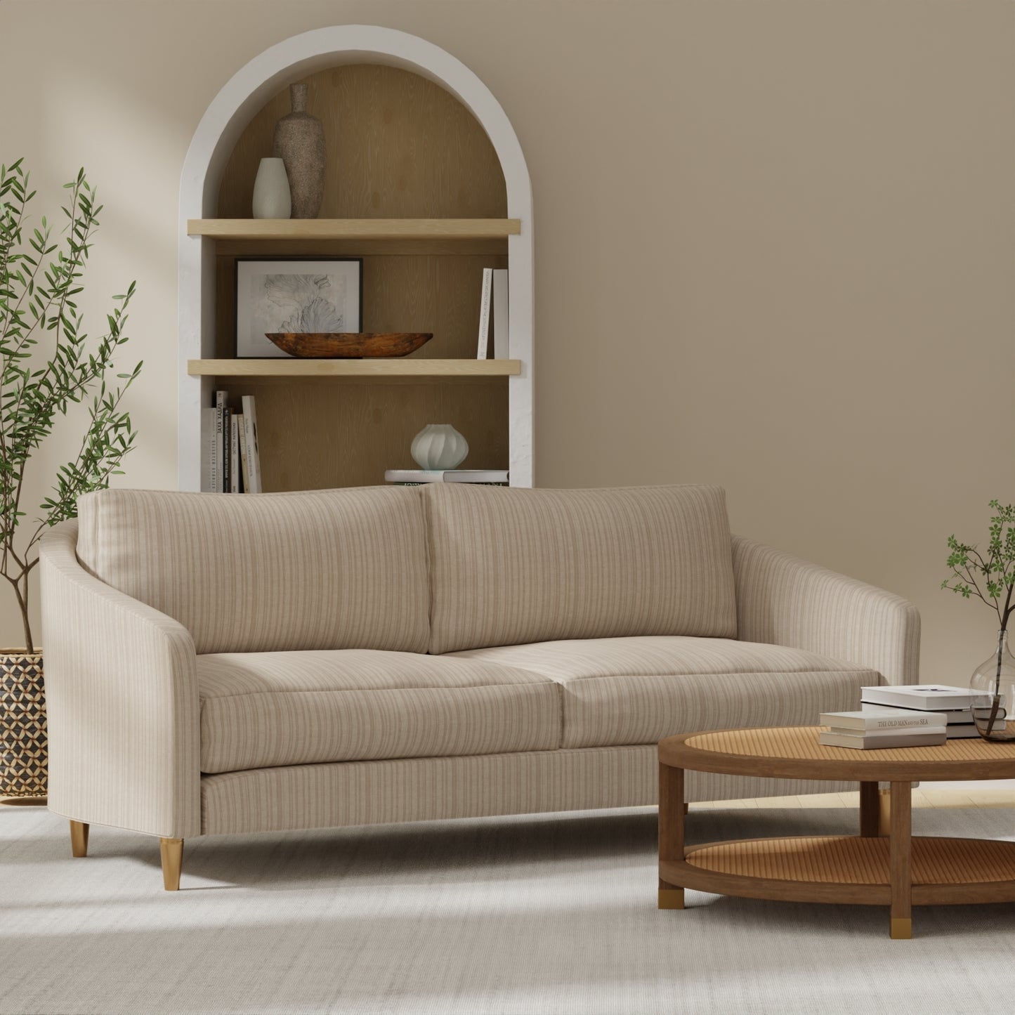 Sabra Oatmeal - Folio Fabrics