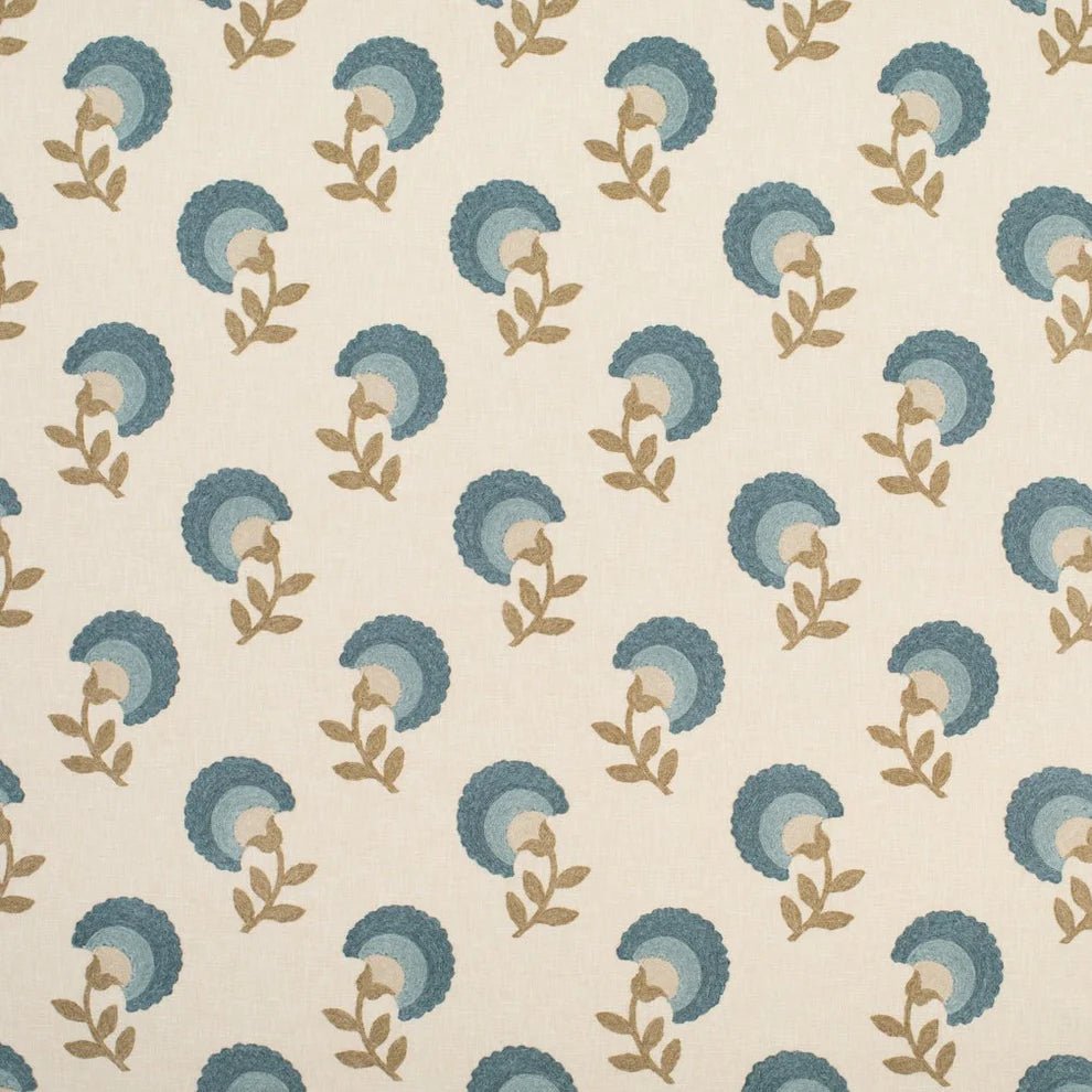 Saginaw Bluebonnet - Folio Fabrics