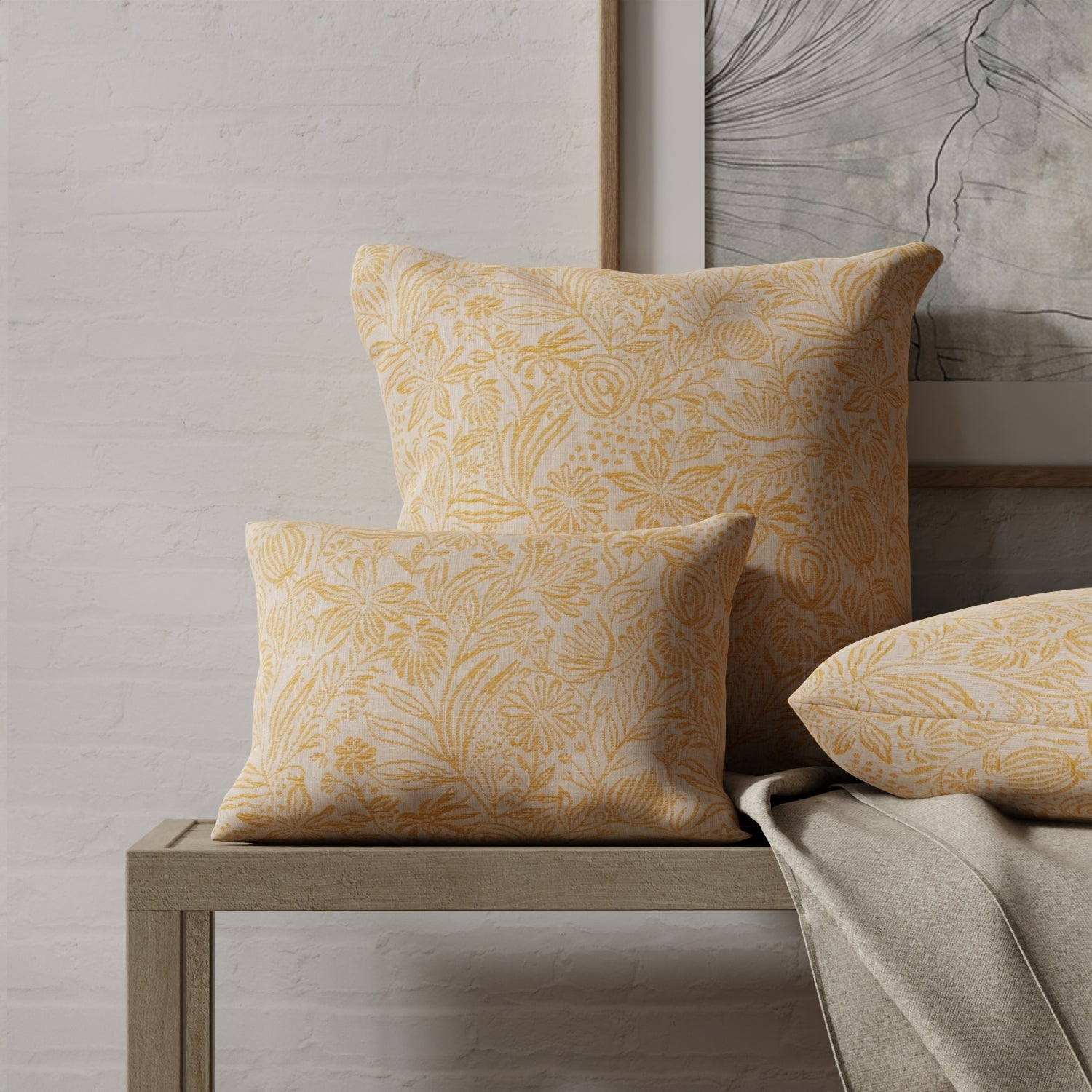 Selma Sunflower - Folio Fabrics