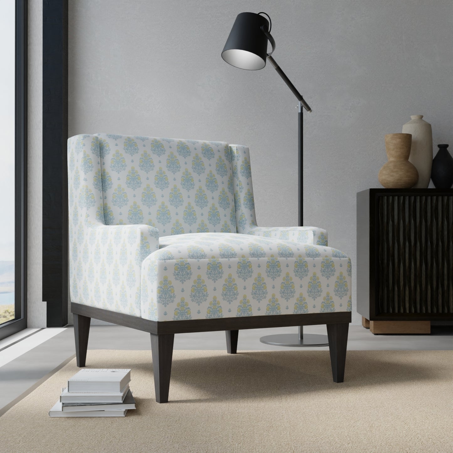 Seraphina Sapphire - Folio Fabrics