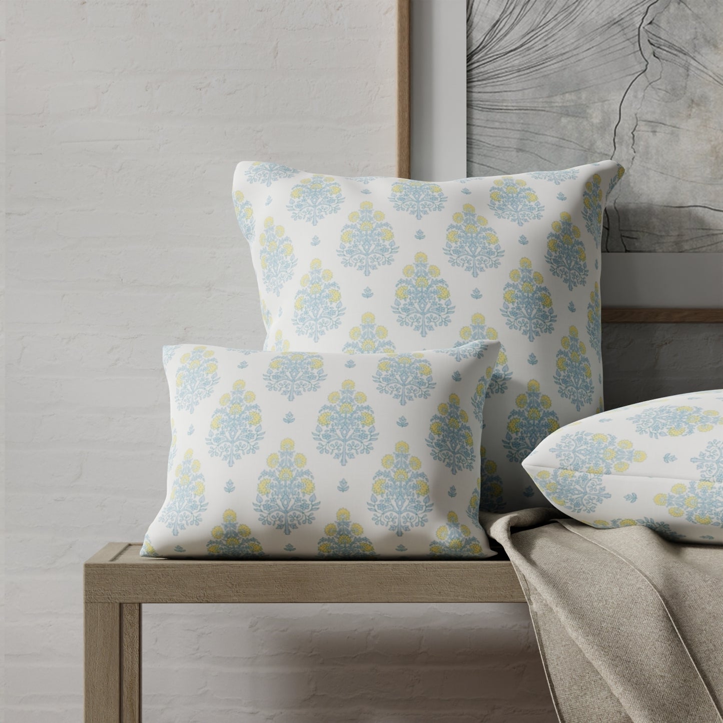 Seraphina Sapphire - Folio Fabrics