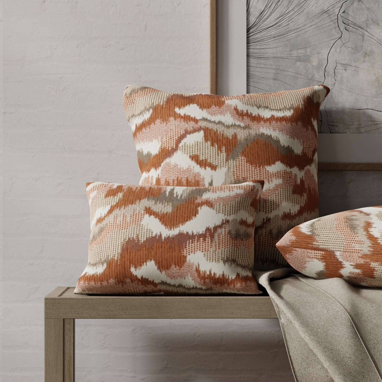 Sutter Pecan - Folio Fabrics