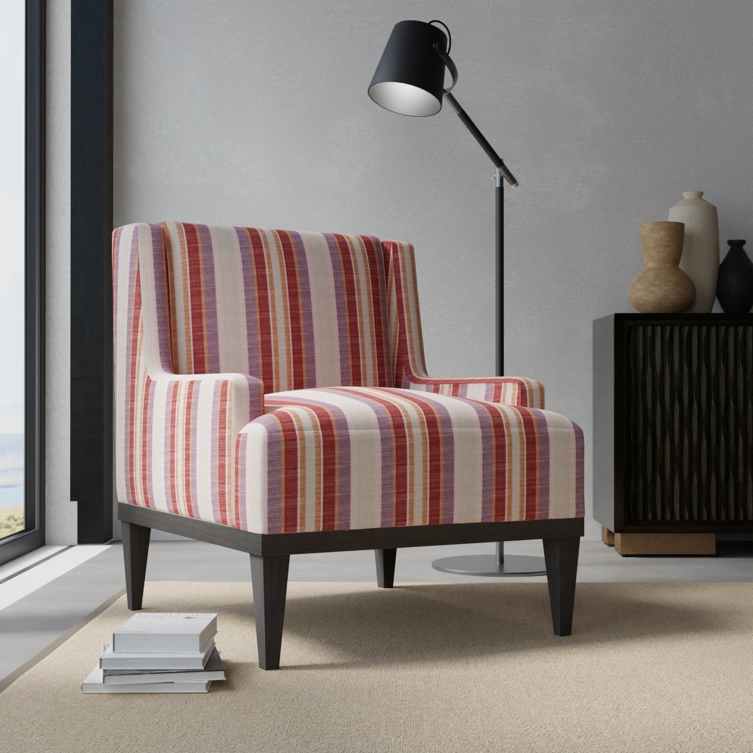 Swansea Berry - Folio Fabrics