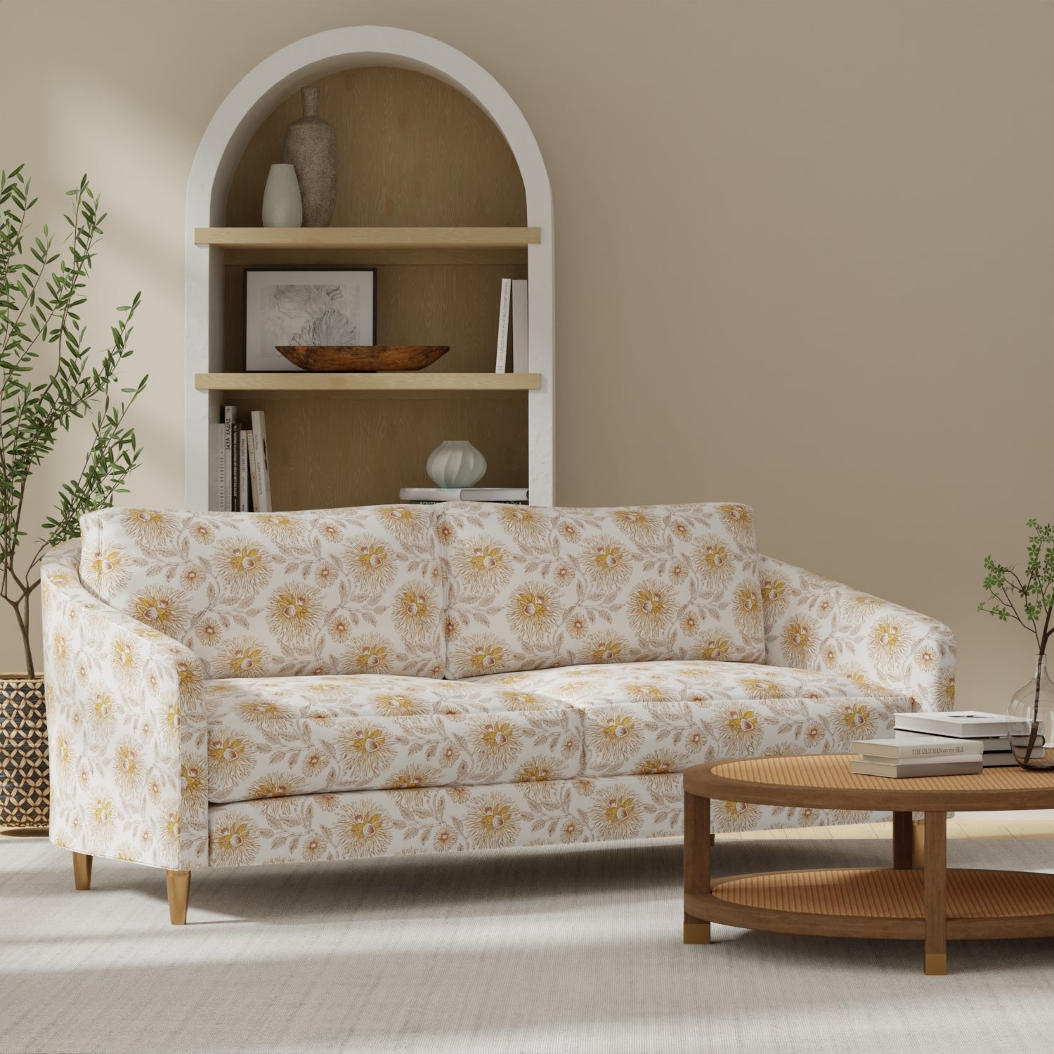 Tift Mustard - Folio Fabrics