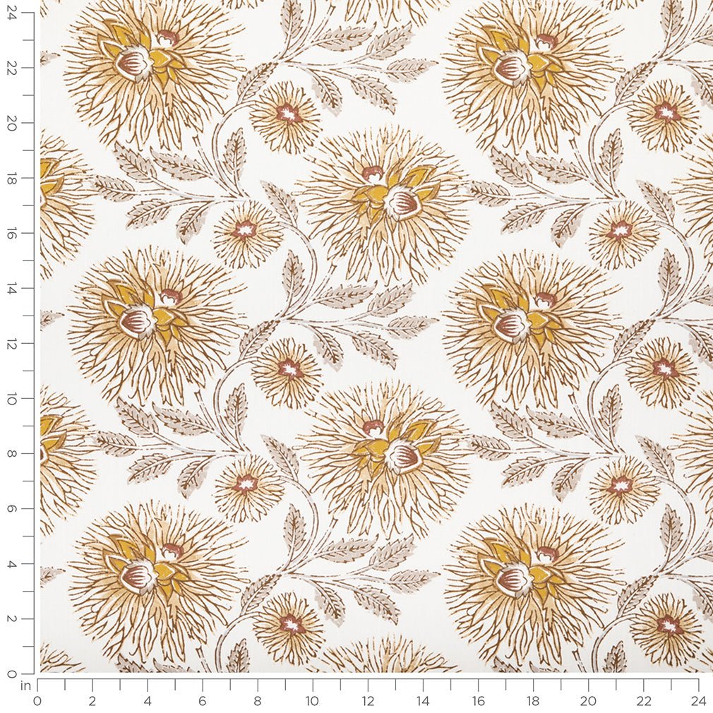 Tift Mustard - Folio Fabrics