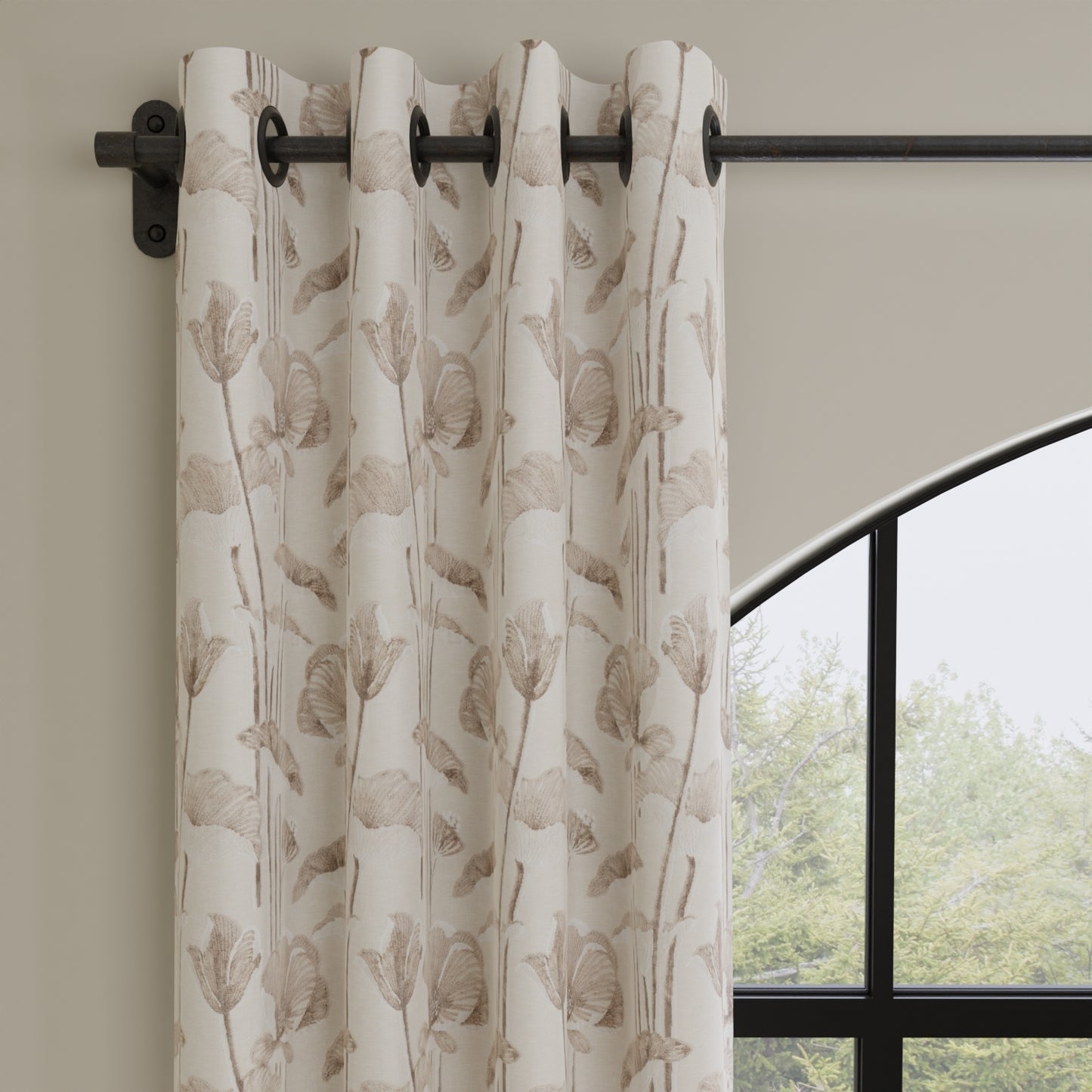 Tipton Mushroom - Folio Fabrics