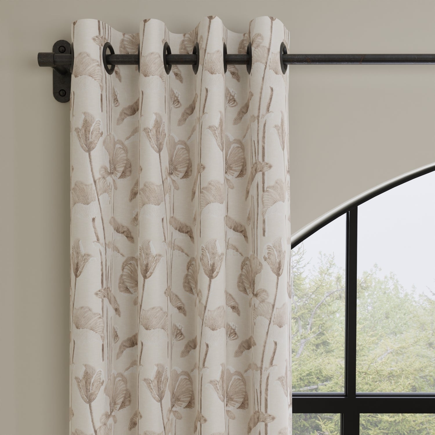 Tipton Mushroom - Folio Fabrics