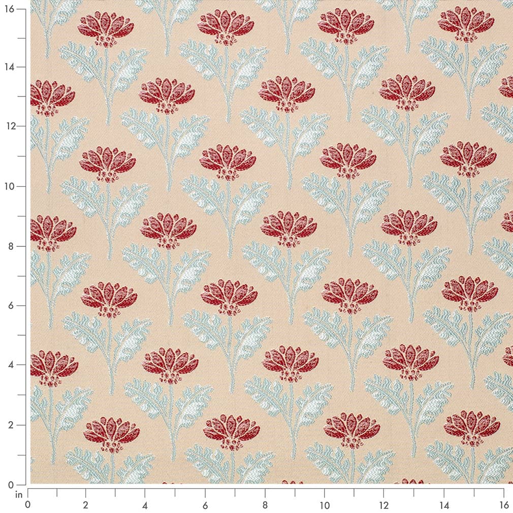 Tulane Ruby - Folio Fabrics
