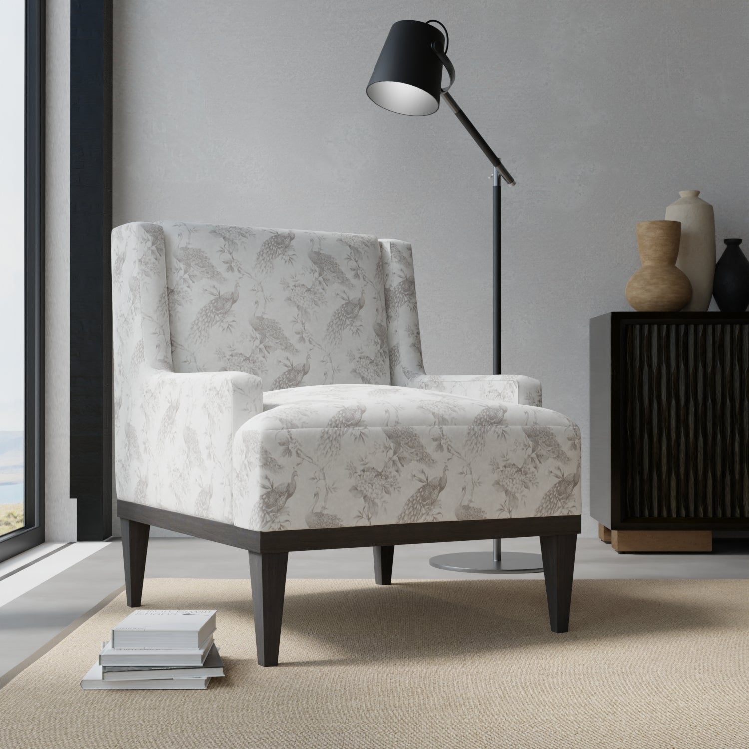 Wharton Bone - Folio Fabrics