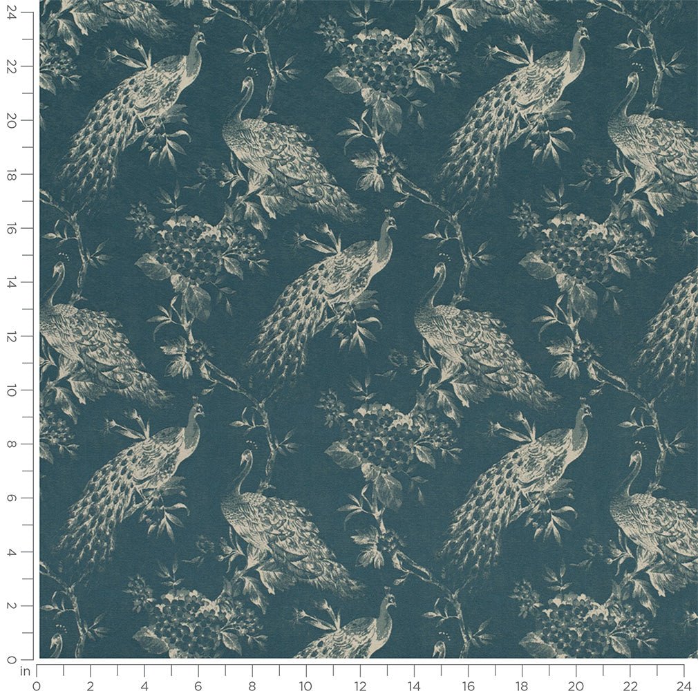 Wharton Peacock - Folio Fabrics