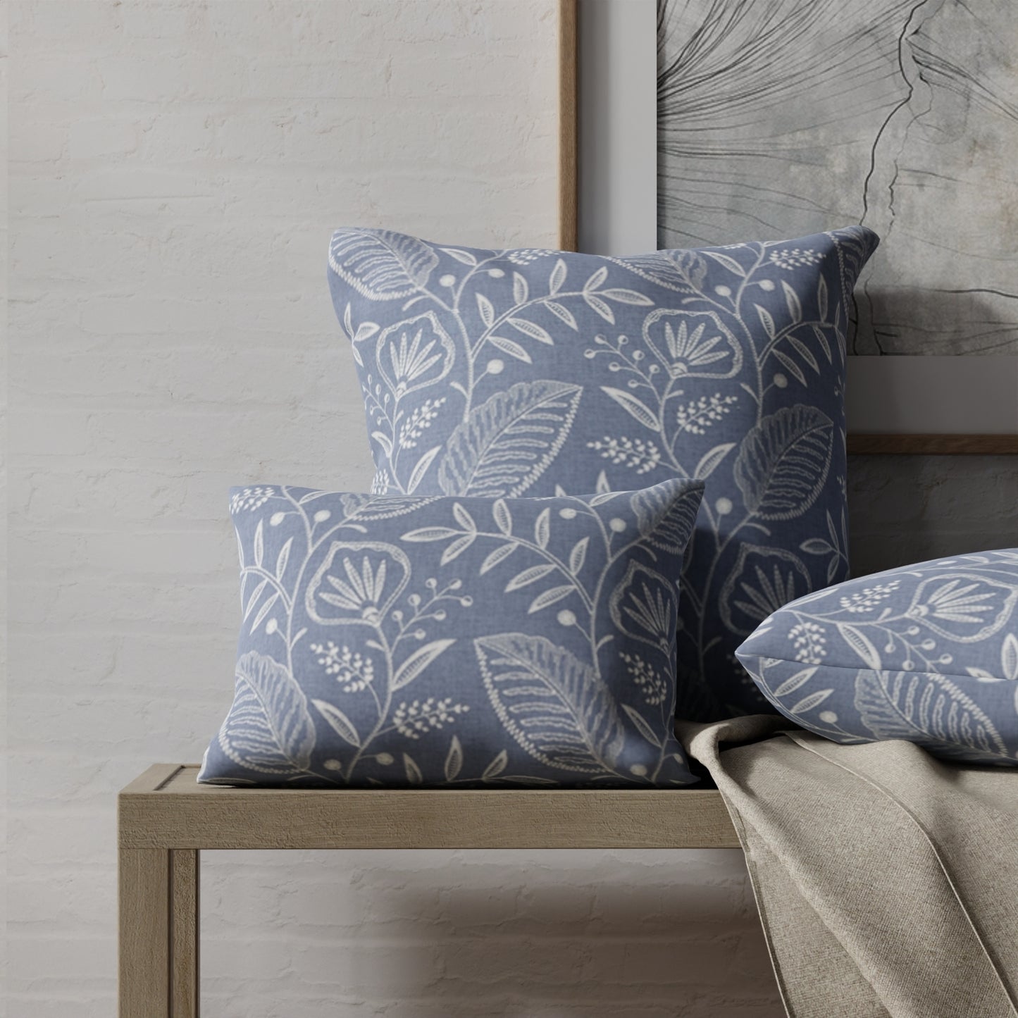 Wheeler Cornflower - Folio Fabrics