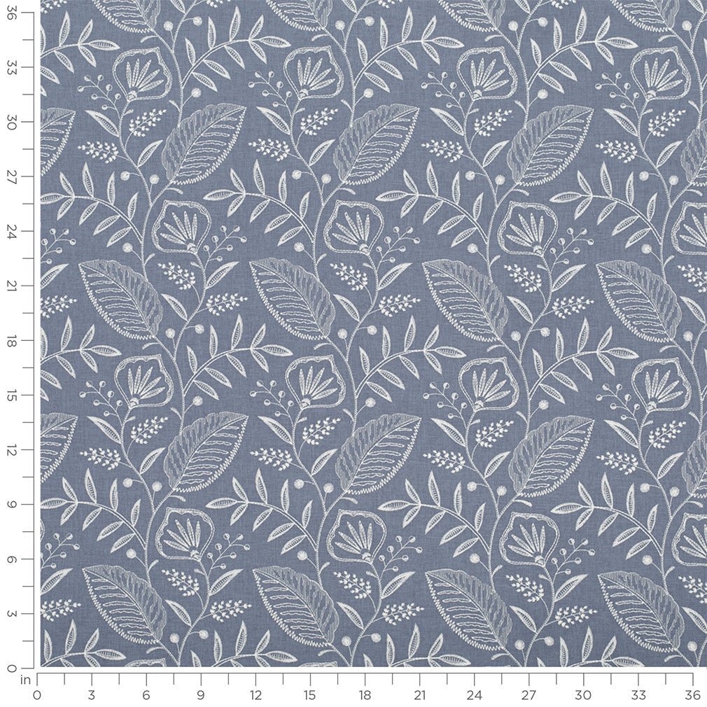 Wheeler Cornflower - Folio Fabrics