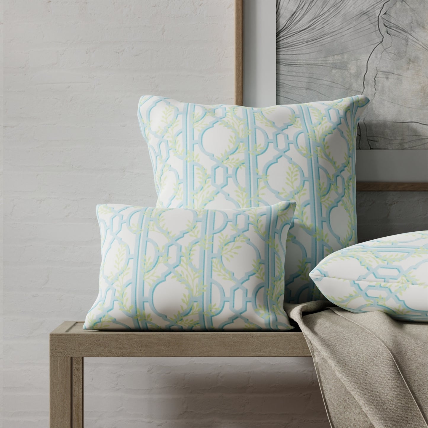 Wildwood Bluebell - Folio Fabrics