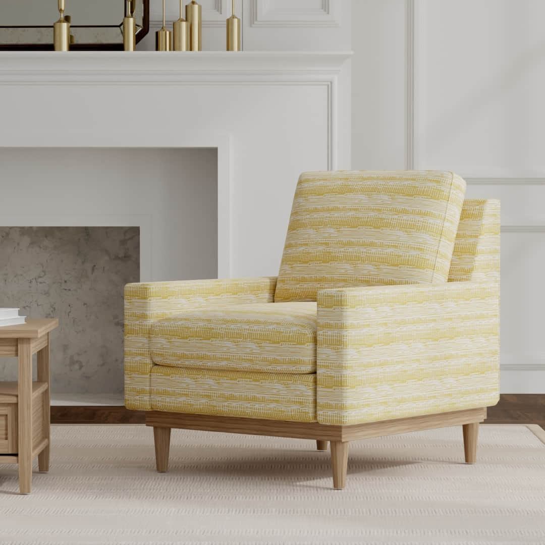 Arata Citrine - Folio Fabrics