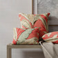 Berkley Coral made up on pillows